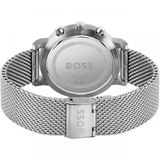 Buy Shop Hugo Boss Integrity Grey Dial Silver Mesh Bracelet Watch for Men - 1513807 USA Online