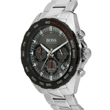 Buy Shop Hugo Boss Intensity Chronograph Black Dial Silver Steel Strap Watch For Men - 1513680 USA Online