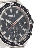 Buy Shop Hugo Boss Intensity Chronograph Black Dial Silver Steel Strap Watch For Men - 1513680 USA Online