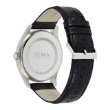 Buy Shop Hugo Boss Jackson Black Dial Black Leather Strap Watch for Men - 1513369 USA Online