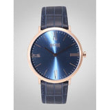 Buy Shop Hugo Boss Jackson Blue Dial Black Leather Strap Watch for Men - 1513371 USA Online