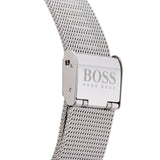 Buy Shop Hugo Boss Jackson Quartz Black Dial Silver Mesh Bracelet Watch For Men - 1513514 USA Online