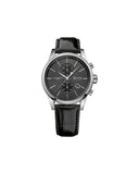 Buy Shop Hugo Boss Jet Black Dial Black Leather Strap Watch for Men - 1513279 USA Online