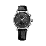 Buy Shop Hugo Boss Jet Black Dial Black Leather Strap Watch for Men - 1513279 USA Online