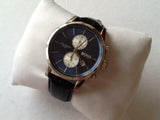 Buy Shop Hugo Boss Jet Blue Dial Black Leather Strap Watch for Men - 1513283 USA Online