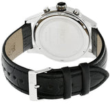 Buy Shop Hugo Boss Jet Blue Dial Black Leather Strap Watch for Men - 1513283 USA Online