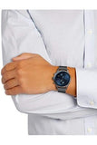 Buy Shop Hugo Boss Jet Blue Dial Gunmetal Mesh Bracelet Watch for Men - 1513677 USA Online