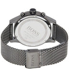 Buy Shop Hugo Boss Jet Blue Dial Gunmetal Mesh Bracelet Watch for Men - 1513677 USA Online