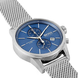 Buy Shop Hugo Boss Jet Blue Dial Silver Mesh Bracelet Watch for Men - 1513441 USA Online