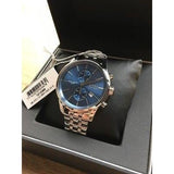Buy Shop Hugo Boss Jet Blue Dial Silver Steel Strap Watch for Men - 1513384 USA Online
