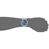 Buy Shop Hugo Boss Jet Blue Dial Silver Steel Strap Watch for Men - 1513384 USA Online