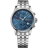 Buy Shop Hugo Boss Jet Blue Dial Silver Steel Strap Watch for Men - 1513384 USA Online