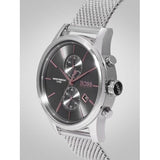 Buy Shop Hugo Boss Jet Chronograph Grey Dial Silver Mesh Bracelet Watch for Men - 1513440 USA Online
