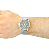 Buy Shop Hugo Boss Jet Chronograph Grey Dial Silver Mesh Bracelet Watch for Men - 1513440 USA Online