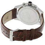 Buy Shop Hugo Boss Jet Chronograph Quartz Silver Dial Brown Leather Strap Watch For Men - HB1513280 USA Online