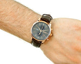 Buy Shop Hugo Boss Jet Grey Dial Brown Leather Strap Watch for Men - 1513281 USA Online