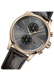 Buy Shop Hugo Boss Jet Grey Dial Brown Leather Strap Watch for Men - 1513281 USA Online