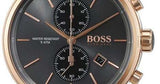 Buy Shop Hugo Boss Jet Grey Dial Brown Leather Strap Watch for Men - 1513281 USA Online