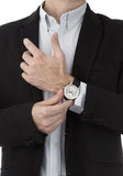 Buy Shop Hugo Boss Jet Silver Dial Black Leather Strap Watch for Men - 1513282 USA Online