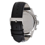 Buy Shop Hugo Boss Jet Silver Dial Black Leather Strap Watch for Men - 1513282 USA Online