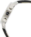 Buy Shop Hugo Boss Jet Silver Dial Black Leather Strap Watch for Men - 1513282 USA Online