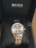 Buy Shop Hugo Boss Jet Silver Dial Two Tone Steel Strap Watch for Men - 1513385 USA Online