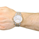 Buy Shop Hugo Boss Jet Silver Dial Two Tone Steel Strap Watch for Men - 1513385 USA Online