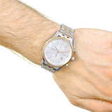 Buy Shop Hugo Boss Jet Silver Dial Two Tone Steel Strap Watch for Men - 1513385 USA Online