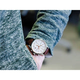 Buy Shop Hugo Boss Jet White Dial Brown Leather Strap Watch for Men - 1513280 USA Online