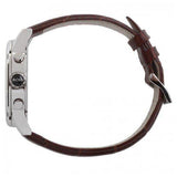 Buy Shop Hugo Boss Jet White Dial Brown Leather Strap Watch for Men - 1513280 USA Online