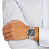 Buy Shop Hugo Boss Oxygen Grey Dial Silver Steel Strap Watch for Men - 1513596 USA Online