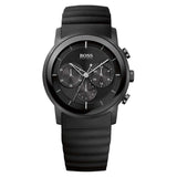 Buy Shop Hugo Boss Modern Black Dial Black Rubber Strap Watch for Men - 1512639 USA Online