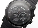 Buy Shop Hugo Boss Modern Black Dial Black Rubber Strap Watch for Men - 1512639 USA Online