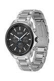 Buy Shop Hugo Boss Montre Distinct Black Dial Silver Steel Strap Watch for Men - 1513857 USA Online