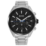 Buy Shop Hugo Boss Montre Distinct Black Dial Silver Steel Strap Watch for Men - 1513857 USA Online