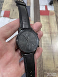 Buy Shop Hugo Boss Navigator Black Dial Black Leather Strap Watch for Men - 1513497 USA Online