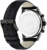 Buy Shop Hugo Boss Navigator Black Dial Black Leather Strap Watch for Men - 1513497 USA Online