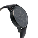 Buy Shop Hugo Boss Navigator Black Dial Black Leather Strap Watch for Men - 1513497 USA Online