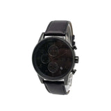 Buy Shop Hugo Boss Navigator Black Dial Black Leather Strap Watch for Men - 1513497 USA Online