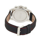 Buy Shop Hugo Boss Navigator Black Dial Black Leather Strap Watch for Men - 1513535 USA Online