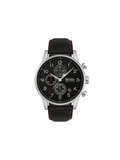 Buy Shop Hugo Boss Navigator Black Dial Black Leather Strap Watch for Men - 1513535 USA Online