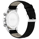 Buy Shop Hugo Boss Navigator Black Dial Black Leather Strap Watch for Men - 1513678 USA Online