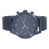 Buy Shop Hugo Boss Navigator Chronograph Blue Dial Blue Mesh Bracelet Watch for Men - 1513538 USA Online