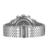 Buy Shop Hugo Boss Navigator Chronograph Blue Dial Silver Steel Strap Watch for Men - 1513498 USA Online