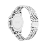 Buy Shop Hugo Boss Navigator Chronograph Blue Dial Silver Steel Strap Watch for Men - 1513498 USA Online