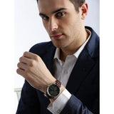 Buy Shop Hugo Boss Navigator Grey Dial Brown Leather Strap Watch for Men - 1513494 USA Online