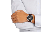 Buy Shop Hugo Boss Navigator Grey Dial Brown Leather Strap Watch for Men - 1513494 USA Online