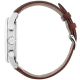 Buy Shop Hugo Boss Navigator Grey Dial Brown Leather Strap Watch for Men - 1513494 USA Online