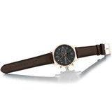 Buy Shop Hugo Boss Navigator Grey Dial Brown Leather Strap Watch for Men - 1513496 USA Online