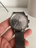 Buy Shop Hugo Boss Navigator Grey Dial Grey Mesh Bracelet Watch for Men - 1513674 USA Online
